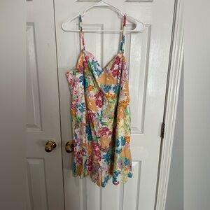 Old Navy Floral Multicolor Jumpsuit